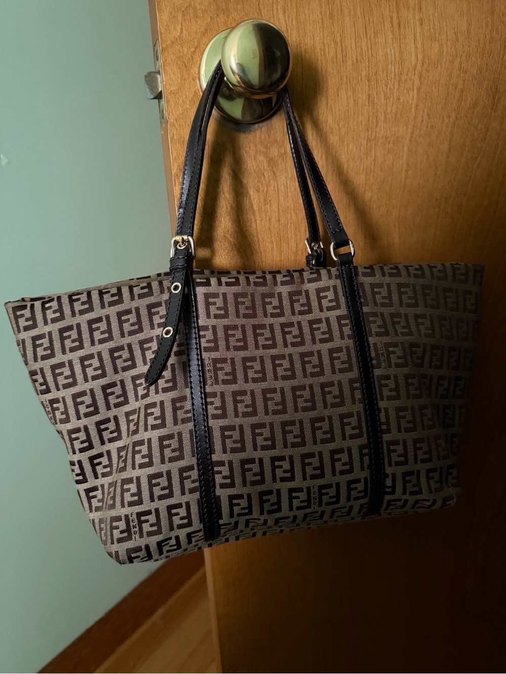 Vintage Fendi Zucchino Canvas Superstar Bag 8BH214-YNV 118-2111 - Picture 2 of 16